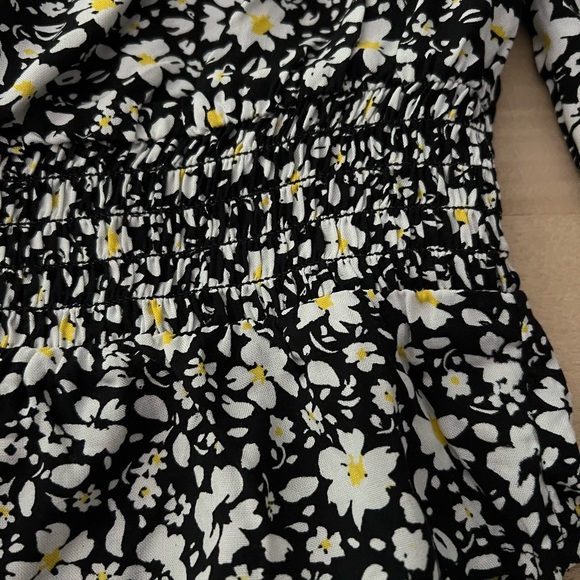 Jun & Ivy cropped Boho blouse size Large - Picture 4 of 9